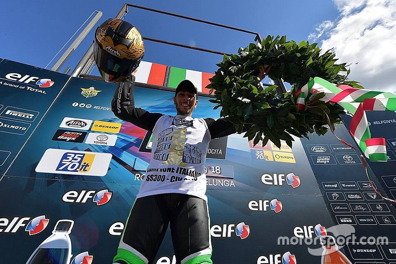 Manuel Bastianelli si laurea campione italiano della Supersport 300 a Vallelunga