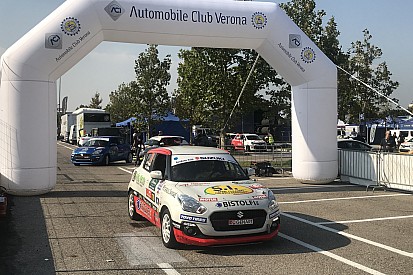 Suzuki Rally Trophy, PS1: prova annullata per il brutto crash di Pollara