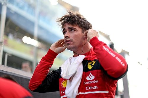 Leclerc recuerda su momento "m&aacute;s doloroso" de la F1 en 2022