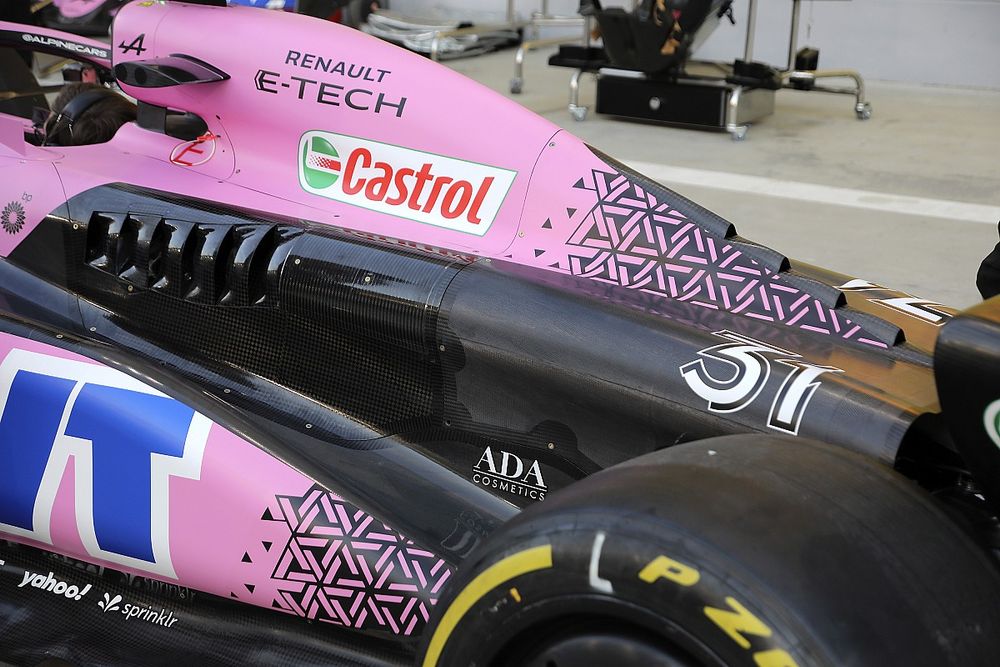 Alpine A523 engine cover