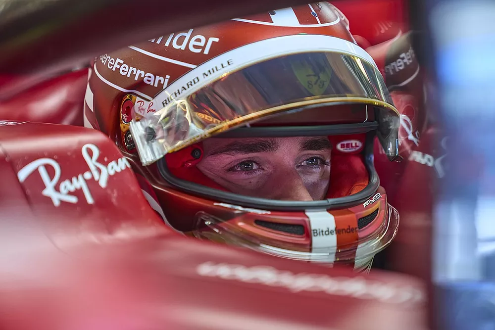 Charles Leclerc, Ferrari met helmcamera