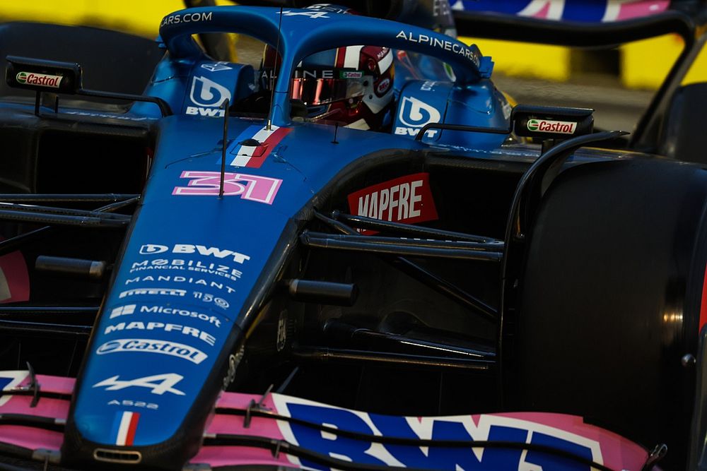 Esteban Ocon, Alpine A522