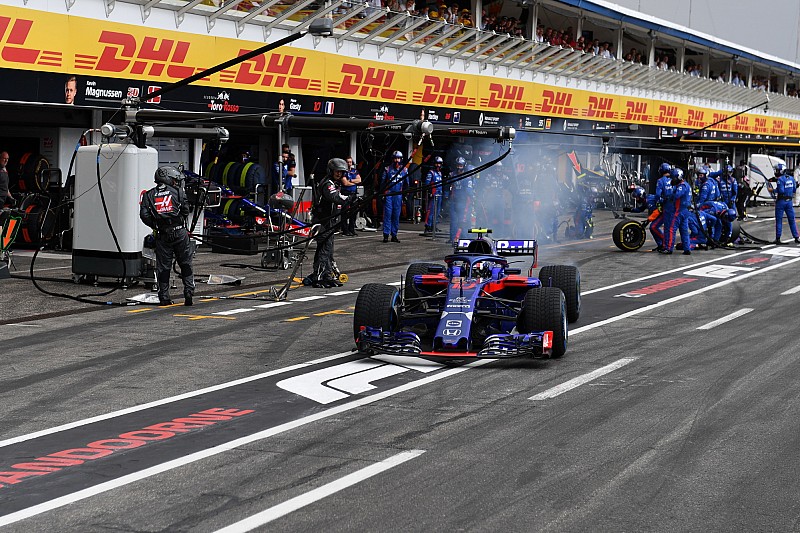 Gasly ne s'attendait pas à chausser les pneus pluie