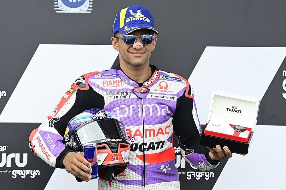 Ganador de la pole Jorge Martín, Pramac Racing