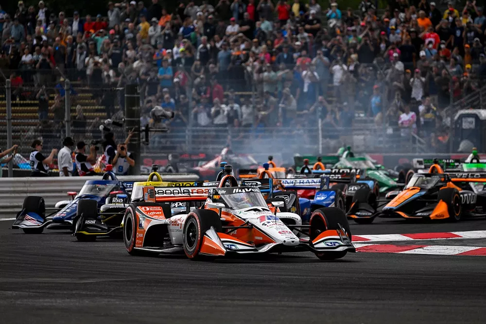 Graham Rahal, Rahal Letterman Lanigan Racing Honda, start