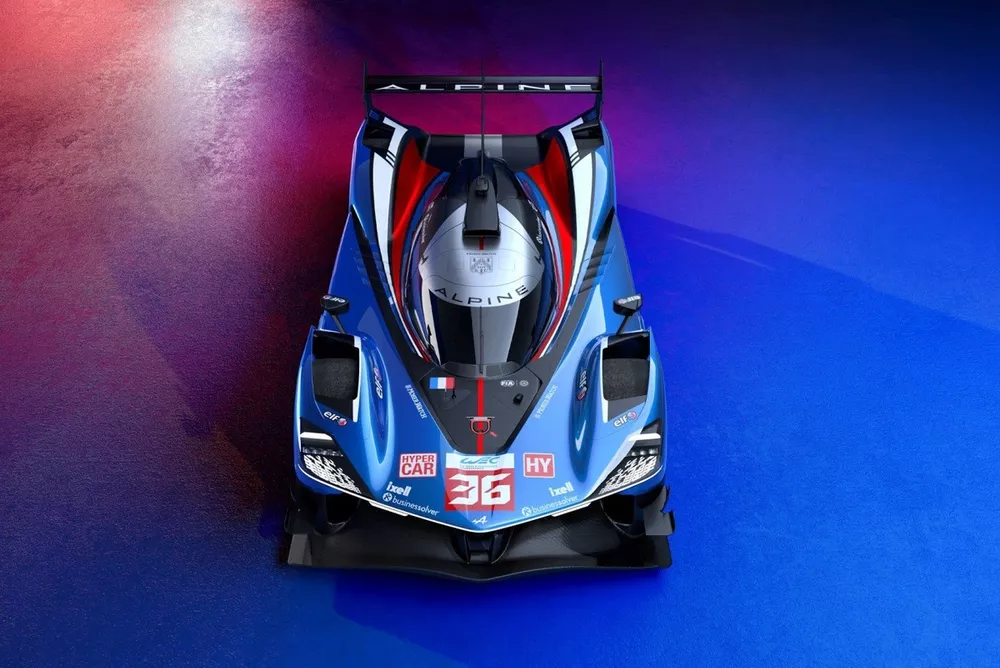La livrée Alpine pour la saison 2025 du FIA WEC