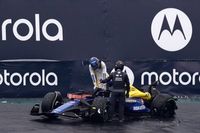 Albon no disputará el GP de Brasil tras su gran accidente en Interlagos