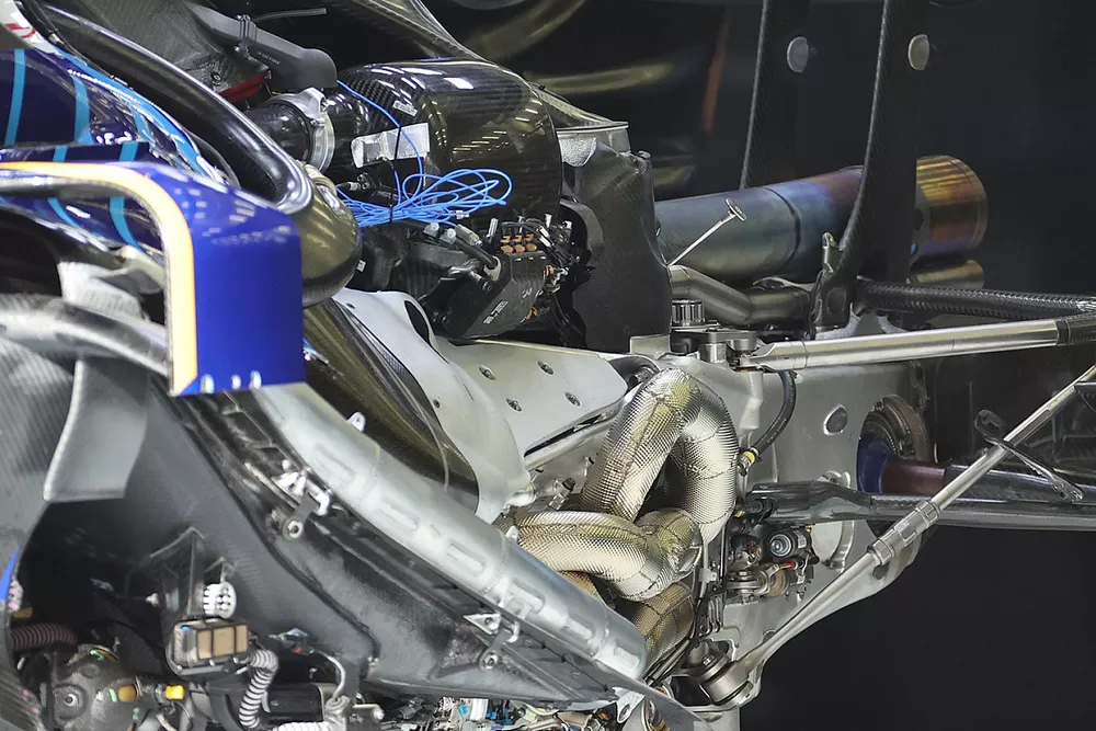 Williams FW43B engine detail