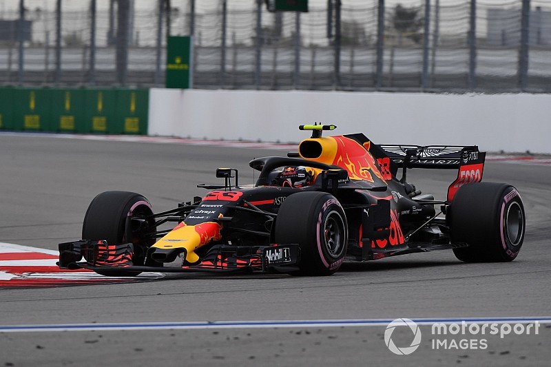 Desempenho da Red Bull em Sochi surpreende Verstappen