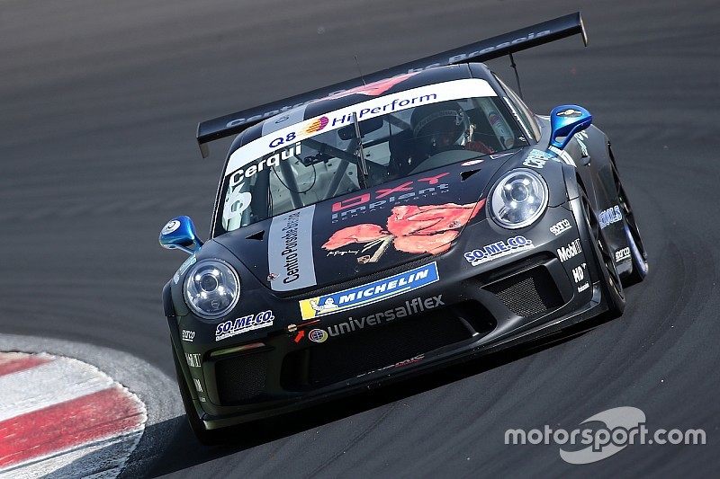 Carrera Cup Italia a Vallelunga, Cerqui: