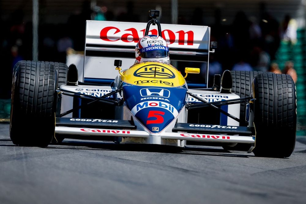 ナイジェル・マンセル 記念 あのマンセルが走らせた！ 往年のホンダF1、V6ターボエンジン