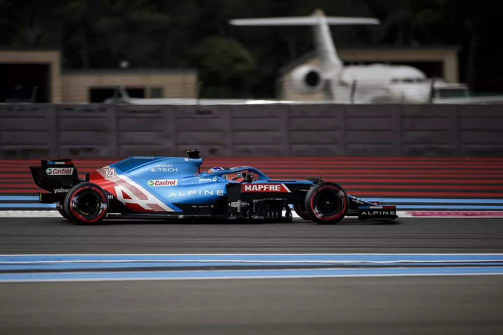 Fernando Alonso, Alpine A521