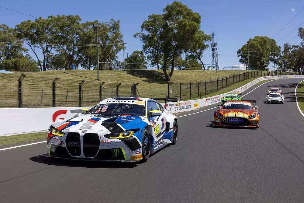 #46 Team WRT, BMW M4 GT3: Valentino Rossi, Maxime Martin, Augusto Farfus.