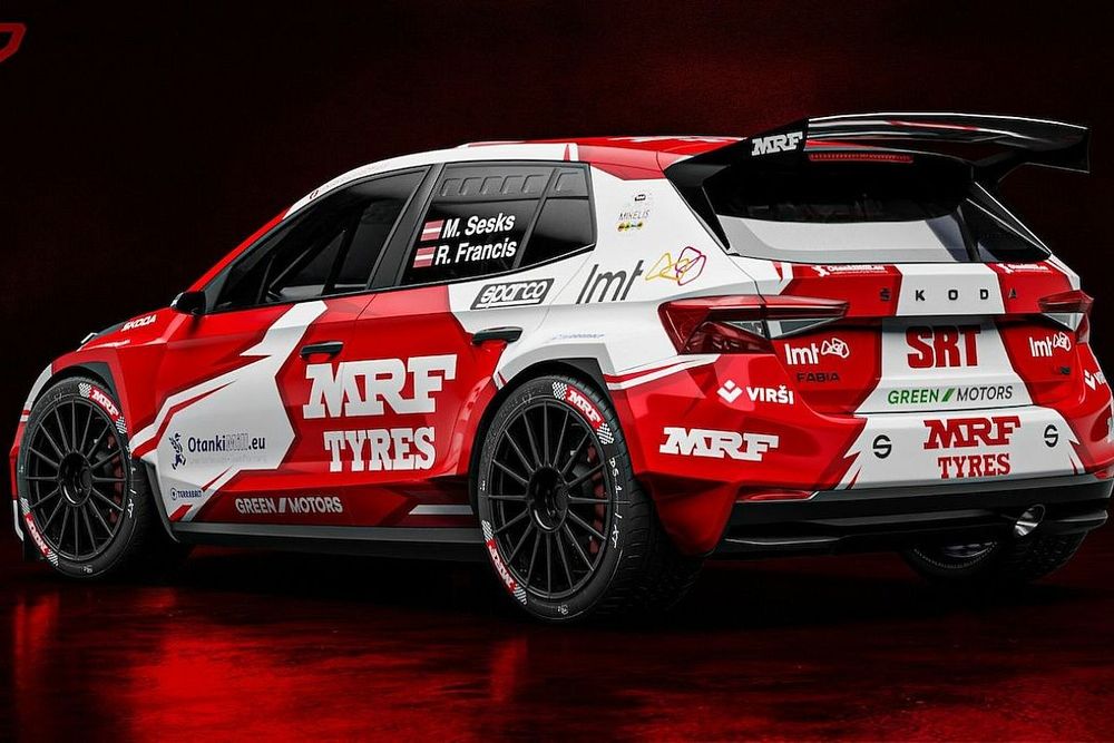 Mārtiņ&scaron; Sesks, Renārs Francis, Skoda Fabia RS Rally2