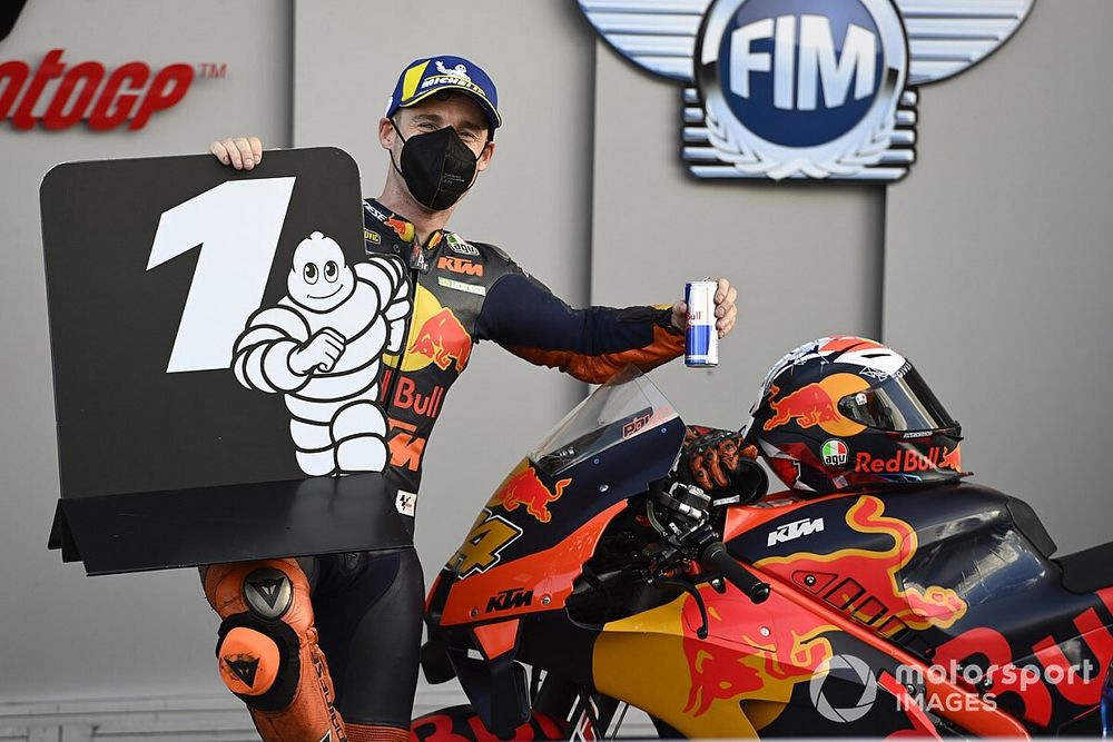 Polesitter Pol Espargaro, Red Bull KTM Factory Racing