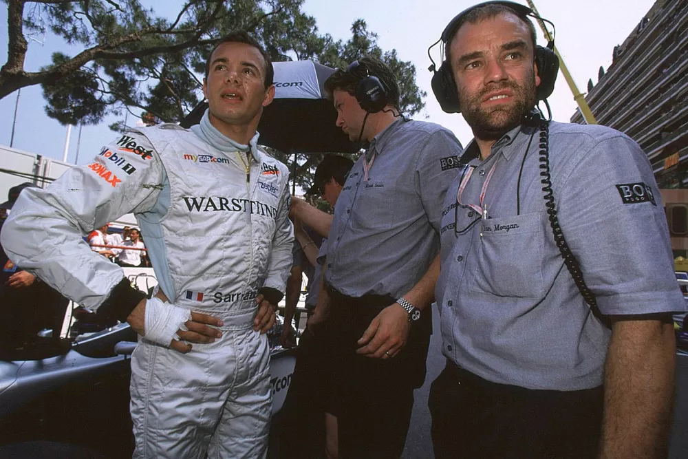 Stephane Sarrazin with Ian Morgan