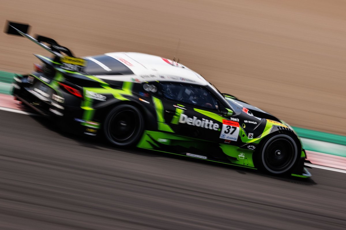 【値下げしました！】SUPER GT 37号車 スーパーGTはトムス陣営にシャッフル。37号車が“デロイト トムス