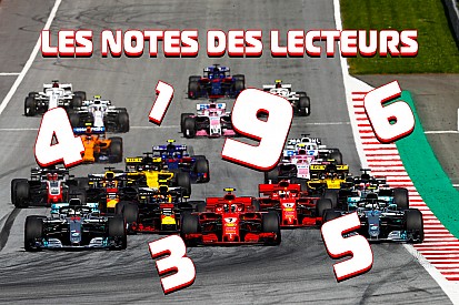 Quelle note avez-vous attribuée aux pilotes de F1 en 2018 ?