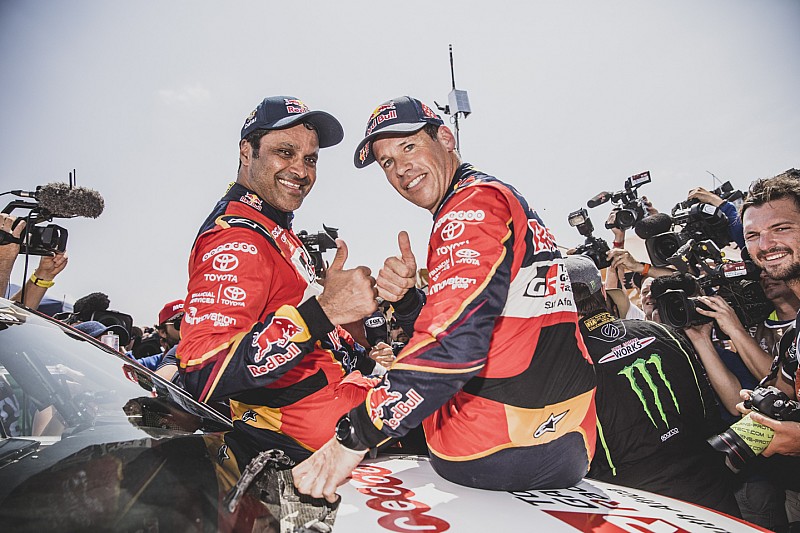 1re victoire de Toyota sur le Dakar :