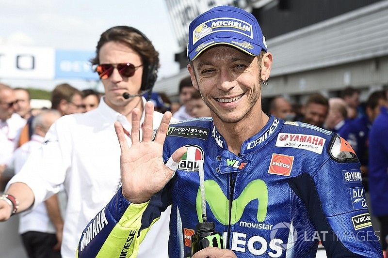 Segundo clasificado en parrilla Valentino Rossi, Yamaha Factory Racing