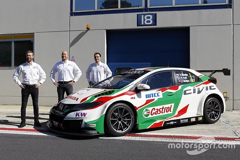 Tiago Monteiro, Rob Huff, Norbert Michelisz, Honda Racing Team JAS, Honda Civic WTCC
