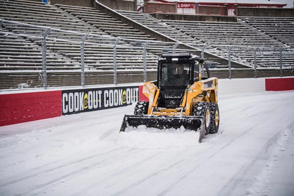 Bowman Gray snowfall