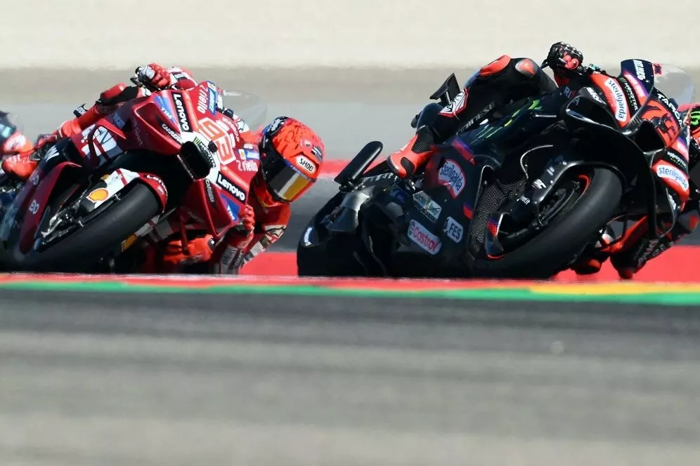 Marco Bezzecchi, Aprilia Racing, Marc Marquez, Ducati Team, Pedro Acosta, Red Bull KTM Factory Racing