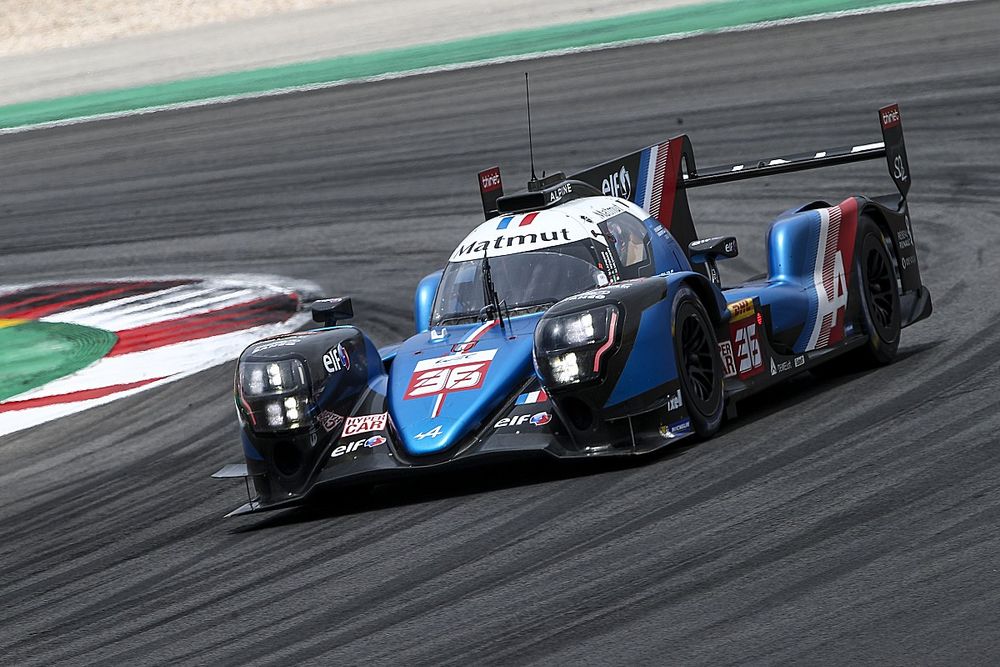 #36 Alpine Elf Matmut Alpine 480 Gibson: Andre Negrao, Nicolas Lapierre, Matthieu Vaxiviere 