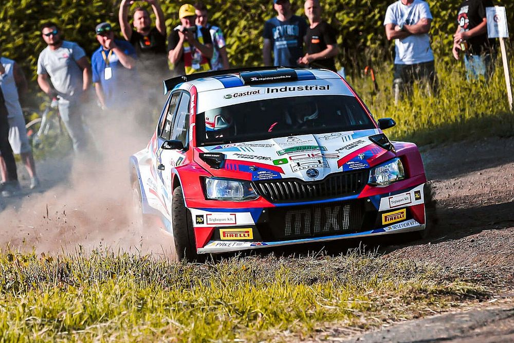 Mikl&oacute;s Csom&oacute;s, Attila Nagy, Skoda Fabia R5