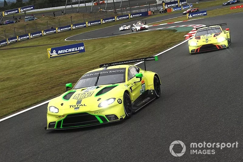 #97 Aston Martin Racing Aston Martin Vantage AMR: Alex Lynn, Maxime Martin 