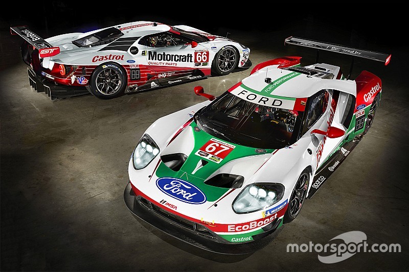 Ford, Ganassi unveil retro liveries for Rolex 24 at Daytona