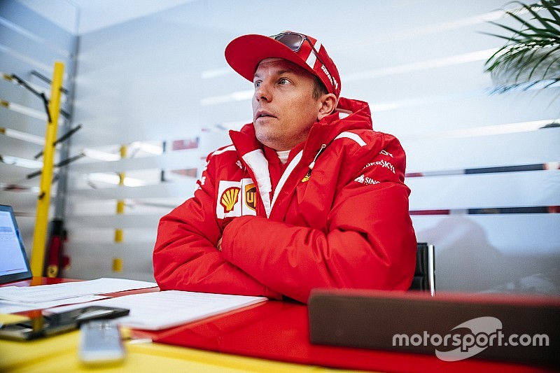 Kimi Räikkönen wie er leibt und lebt: