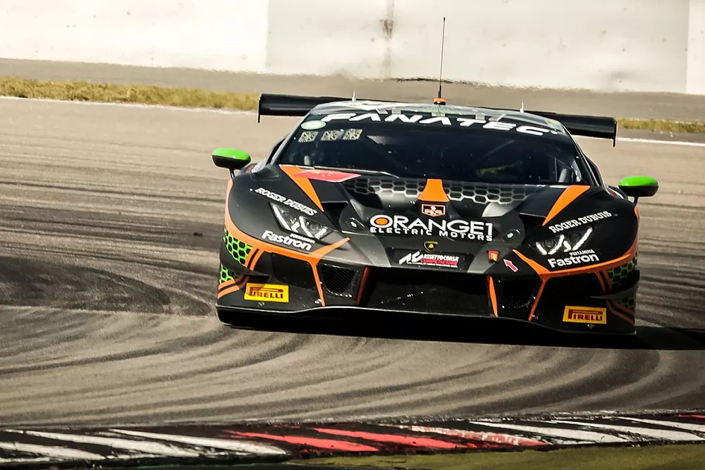 #63 Orange 1 FFF Racing Team Lamborghini Huracan GT3 Evo: Mirko Bortolotti, Marco Mapelli, Andrea Caldarelli
