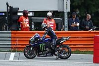 Yamaha baja a Vi&ntilde;ales en el GP de Austria por da&ntilde;ar la moto