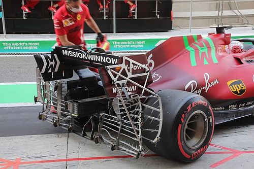 Ferrari trabaja ya en la temporada 2022 en Abu Dhabi 