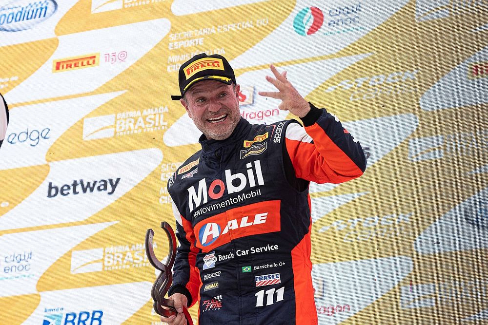 Com dois pódios, Rubens Barrichello foi o Claro 5G Man of the Race da Stock Car no Velocitta