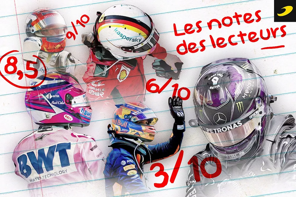 Les notes des lecteurs de Motorsport.com France pour la saison 2020