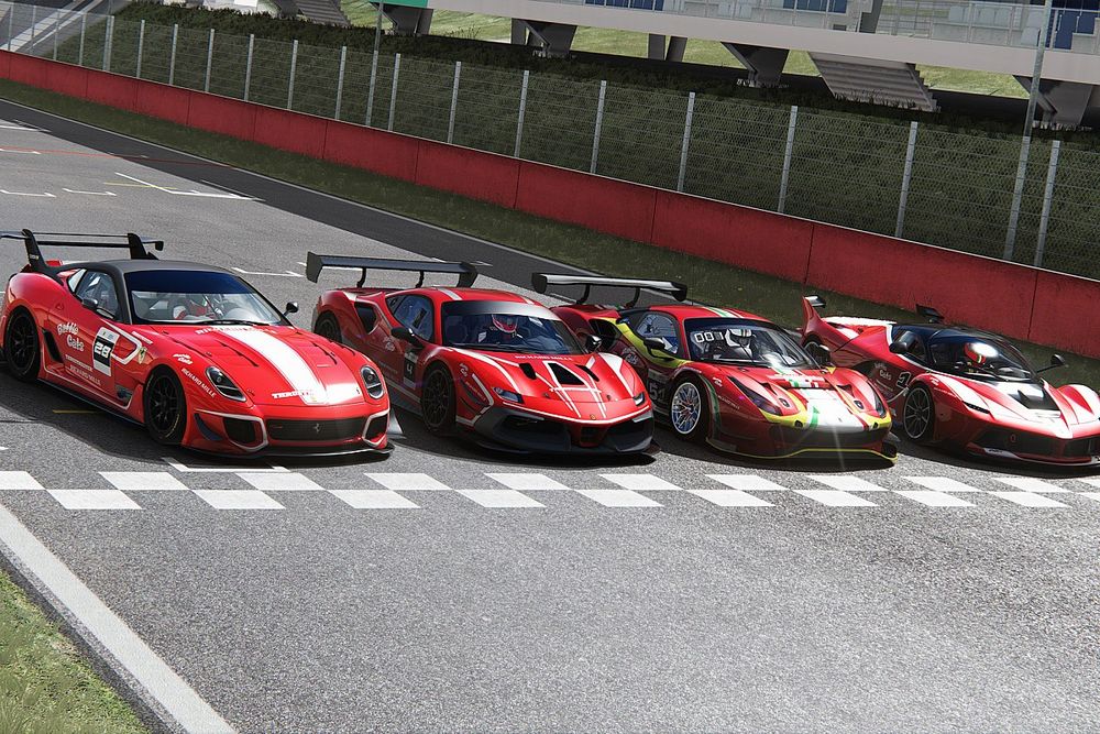 Los coches de Ferrari eSport Series