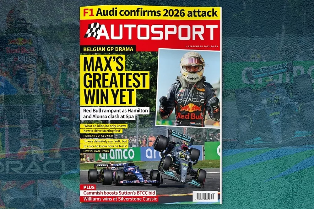 1 September 2022 Autosport mag cover