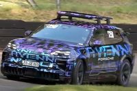 El Porsche Cayenne el&eacute;ctrico emite un sonido V8... artificial