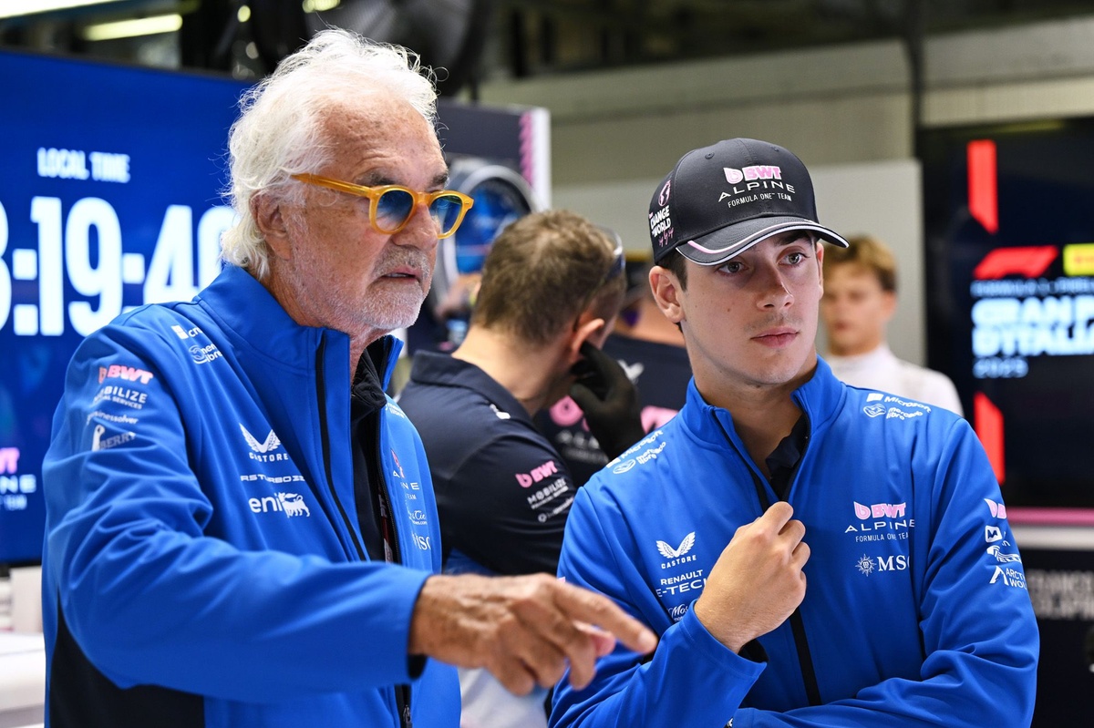 Colapinto : L'approche dure de Briatore 