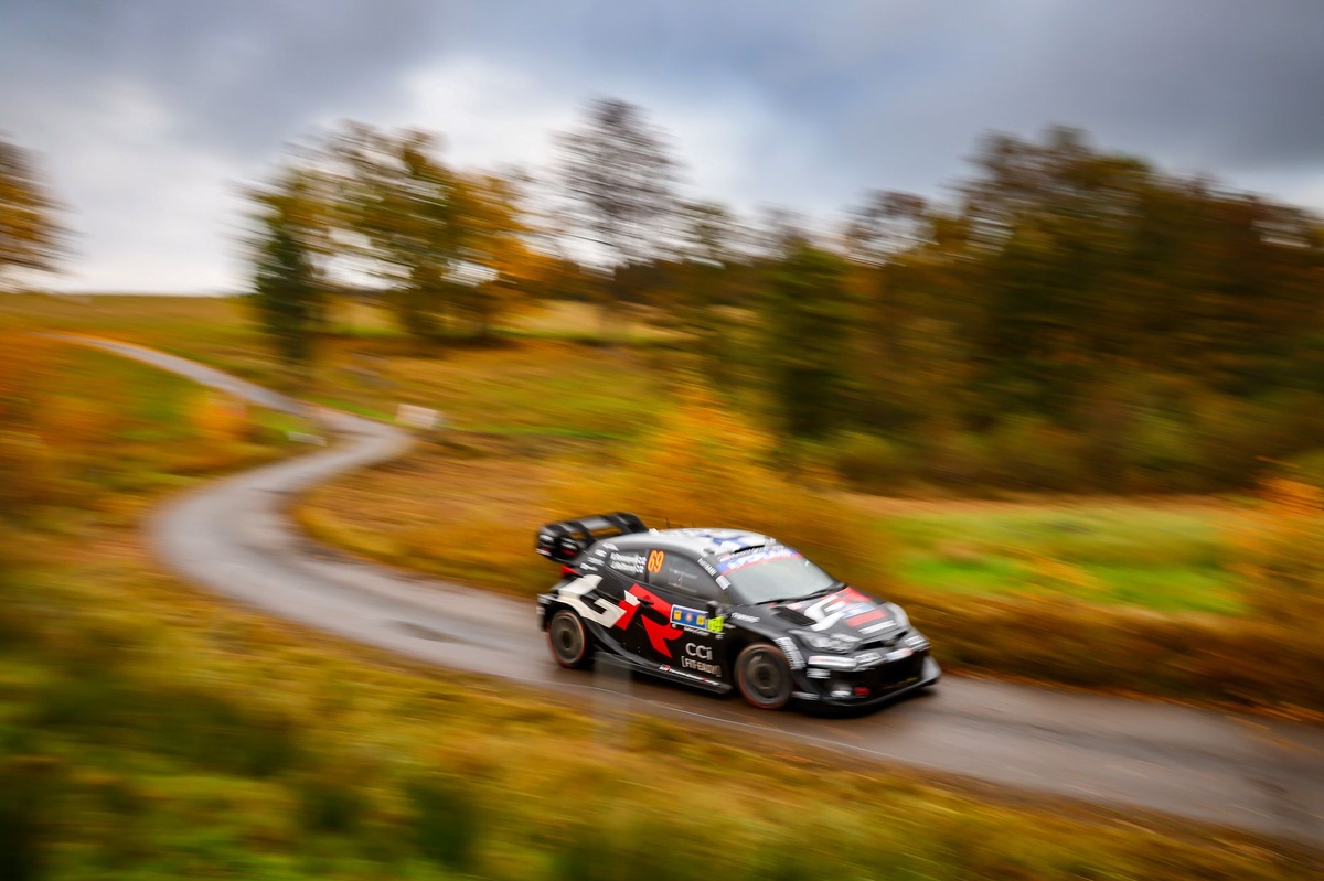 WRC Central Europe: Kalle Rovanpera wins as Toyota seals manufacturers’ title
