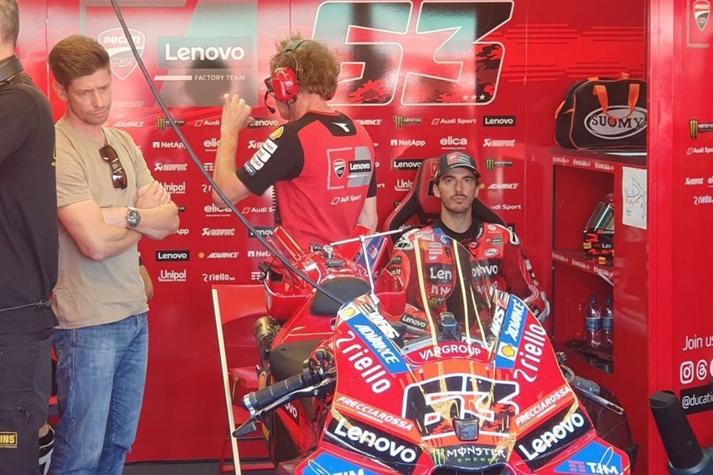 Casey Stoner y Pecco Bagnaia