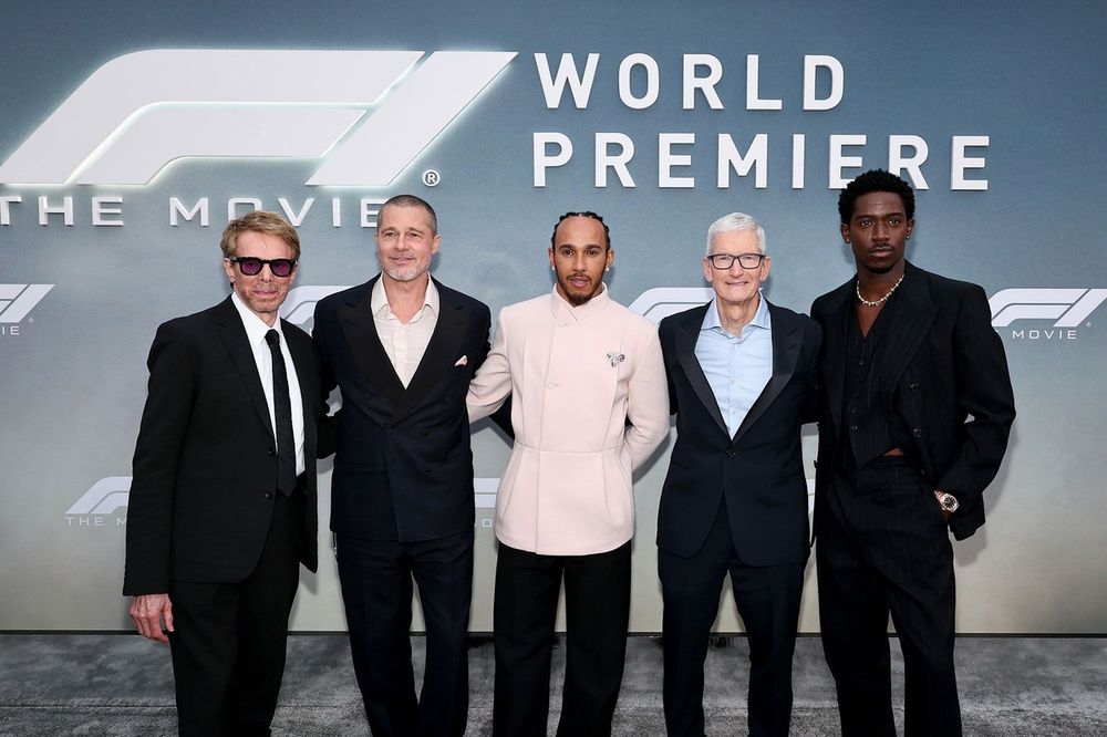 F1 movie world premier