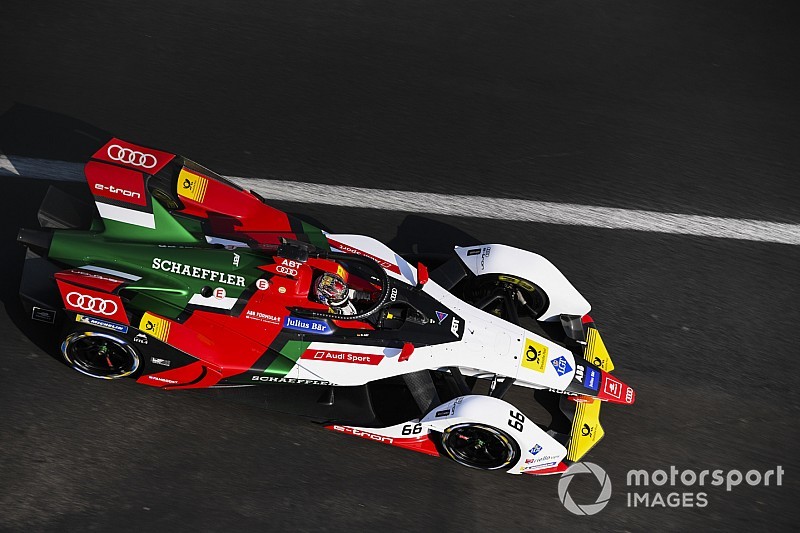 Mexico City ePrix 1. antrenman: Abt lider, Mortara ikinci