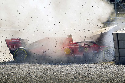 Ferrari onthult: Beschadigde velg oorzaak van Vettel-crash
