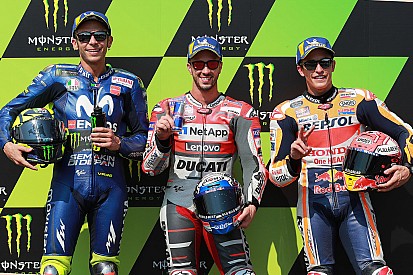 MotoGP Brno: Eerste pole sinds 2016 voor Dovizioso, eerste rij voor Rossi en Marquez