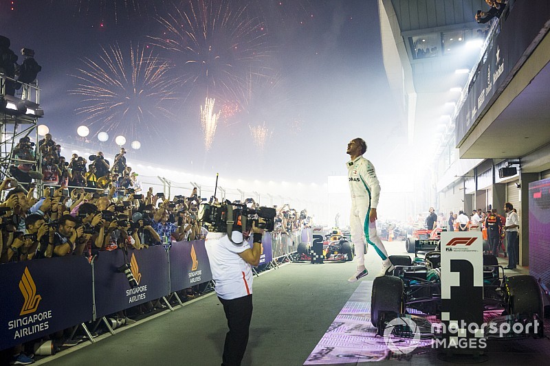 El domingo del GP de Singapur 2018 de F1, en imágenes