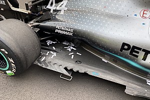 Mercedes: piso roto costó 7 segundos a Hamilton en México