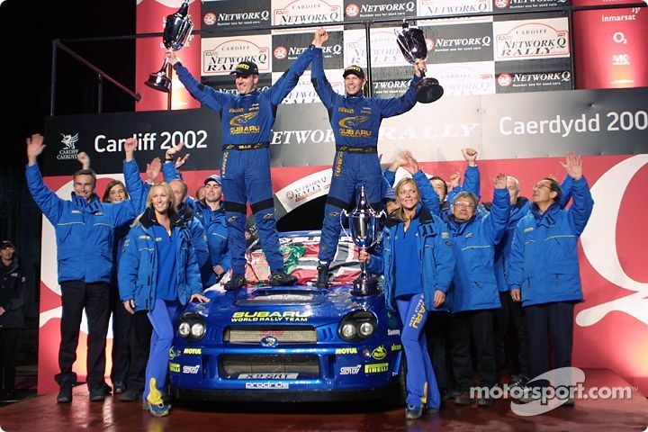 Petter Solberg, Phil Mills,  	Subaru Impreza S7 WRC